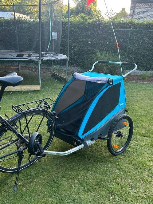 Thule fietskar, Fietsen en Brommers, Fietsaccessoires | Aanhangwagens en Karren, Zo goed als nieuw, Ophalen