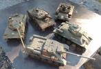 Lot de chars TAMIYA 1/35 pour restauration ou pièces, Gebruikt, Tank, Verzenden, 1:32 tot 1:50