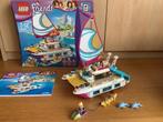 Lego Friends 41317 catamaran, Kinderen en Baby's, Ophalen, Zo goed als nieuw, Complete set, Lego