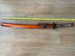 Katana décoratif japonais avec fourreau laqué –, Ophalen of Verzenden, Landmacht, Zwaard of Sabel