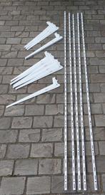 Wandrailsysteem met 4 schabben, Ophalen