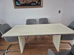 Tafel, Huis en Inrichting, Tafels | Eettafels, Ophalen, Gebruikt, 100 tot 150 cm, Vierkant