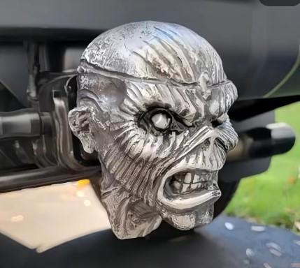Eddie skull van Iron Maiden decoratie verzamel beeld kado, Verzamelen, Beelden en Beeldjes, Nieuw, Overige typen, Ophalen of Verzenden