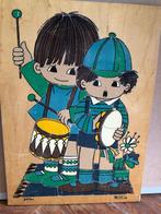 2 houten puzzels Jaklien, Kinderen en Baby's, Ophalen, Gebruikt, Van hout