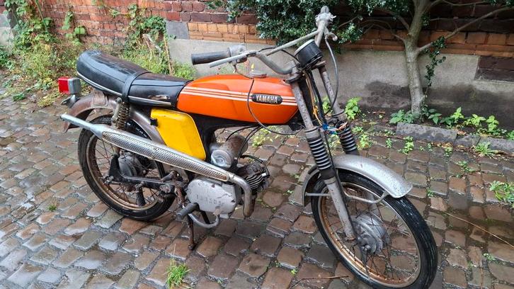 Yamaha FS1 de 1972, Vélos & Vélomoteurs, Pièces de cyclomoteur | Oldtimers & Ancêtres, Yamaha, Cadre, Enlèvement