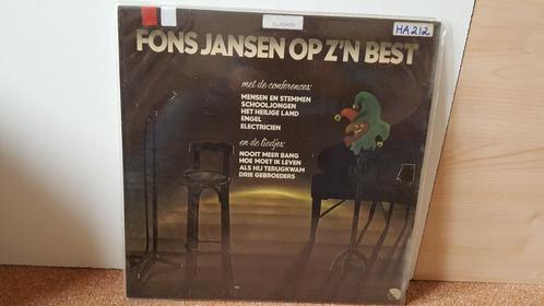FONS JANSEN - FONS JANSEN OP Z'N BEST (1977) (LP), CD & DVD, Vinyles | Autres Vinyles, Utilisé, 10 pouces, Envoi
