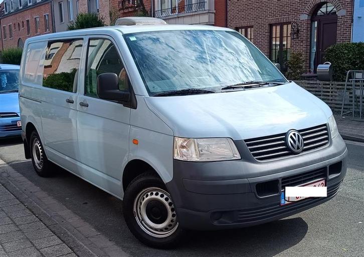 volkswagen T5 lichte vracht - 5 zitplaatsen, Auto's, Bestelwagens en Lichte vracht, Particulier, Airconditioning, Centrale vergrendeling
