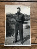 Photo soldat français prisonniers de guerre WW2, Enlèvement ou Envoi