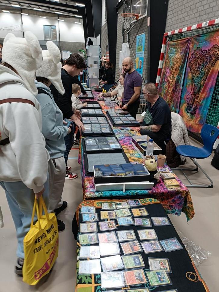 Pokemon kaarten verkoop Waasland Expohallen Temse, Hobby en Vrije tijd, Verzamelkaartspellen | Pokémon, Ophalen of Verzenden