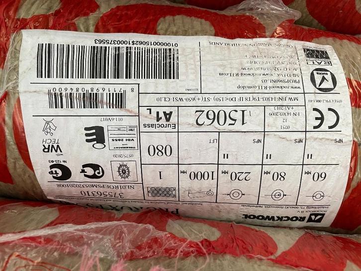 Rockwool buisisolatie PROROXx PS 960, Doe-het-zelf en Bouw, Isolatie en Afdichting, Nieuw, Ophalen of Verzenden