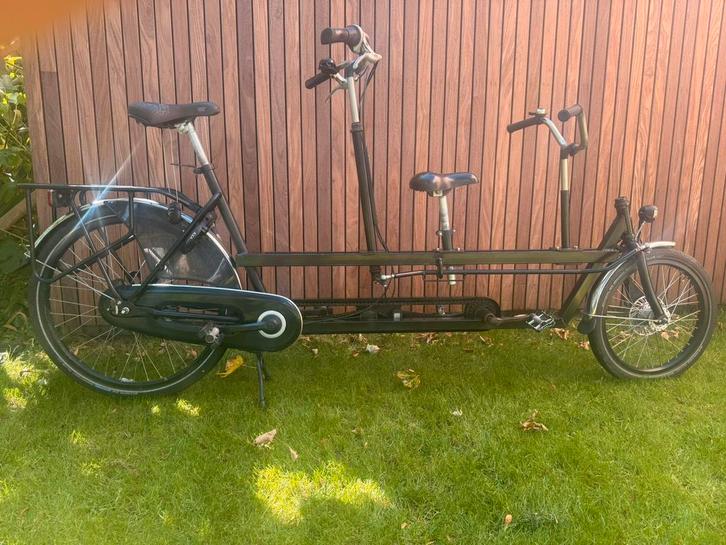 Tandem voor ouder & kind (4–8 jaar), Fietsen en Brommers, Fietsen | Tandems, Gebruikt, Minder dan 10 versnellingen, Ophalen