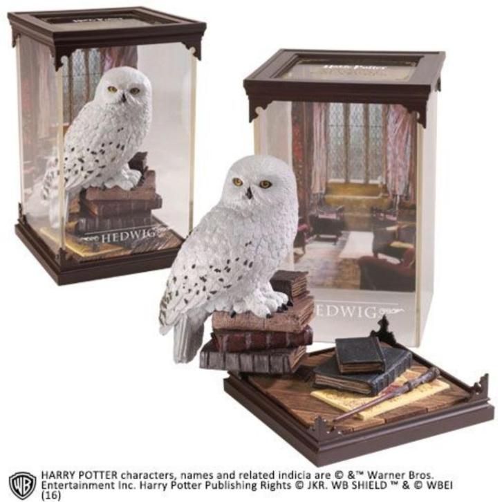 Harry Potter Magical Creatures Statue Hedwig 19 cm, Verzamelen, Harry Potter, Nieuw, Beeldje of Buste, Ophalen of Verzenden