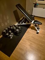Fitnesbank dunbells, Sport en Fitness, Ophalen of Verzenden, Zo goed als nieuw