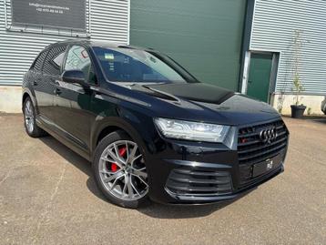 Audi Q7/ 3.0TDI/ 3x S-Line/ 7Plaats/ SQ7 Pack/ Gekeurd V.V, Auto's, Audi, Automaat, Leder, Diesel, Particulier