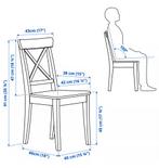 Ikea Nieuw : Ingolf stoel zwart, Huis en Inrichting, Stoelen, Ophalen, Zwart, Nieuw, Eén