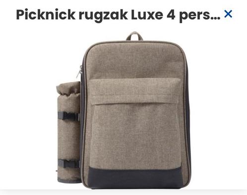 Picknick rugzak IMPRESSION 4personen, Bijoux, Sacs & Beauté, Sacs | Sacs à dos, Neuf, Autres marques, 25 à 40 cm, 30 à 45 cm, Enlèvement ou Envoi