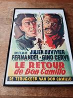 Affiche "Le retour de Don Camillo", Enlèvement ou Envoi