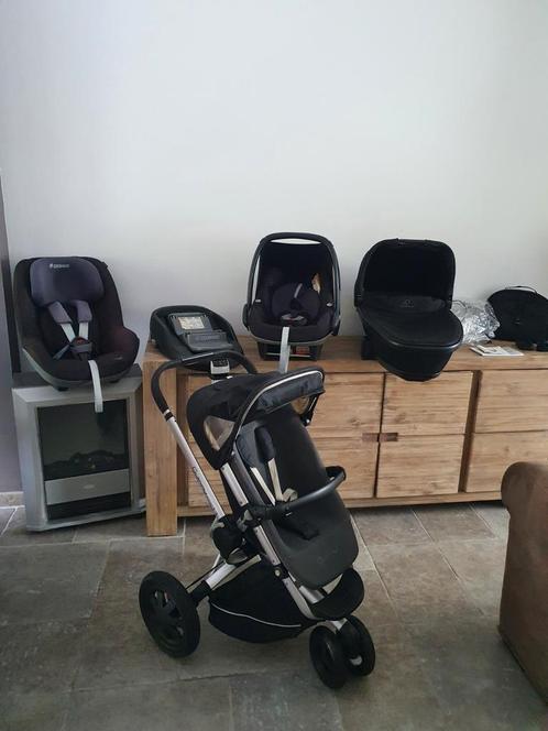 Poussette Quinny Buzz Black complète., Kinderen en Baby's, Kinderwagens en Combinaties, Zo goed als nieuw, Kinderwagen, Maxi-Cosi