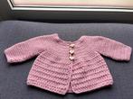 Handgemaakt baby gilet 3/6 maand, Ophalen of Verzenden, Nieuw, Meisje, Truitje of Vestje