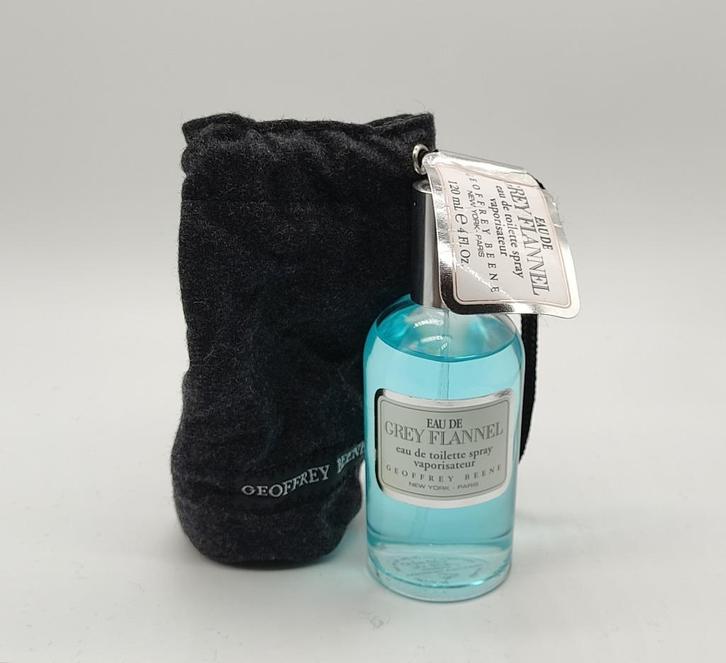 Geoffrey Beene Eau de Grey Flannel EDT, Handtassen en Accessoires, Uiterlijk | Parfum, Zo goed als nieuw, Verzenden