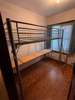 ikea hoogslaper svarta met burea, Huis en Inrichting, Slaapkamer | Stapelbedden en Hoogslapers, Ophalen, Gebruikt, Eenpersoons
