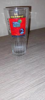 bierglas / Belgian Team / O.S. Atlanta 1996, Verzamelen, Verzenden, Zo goed als nieuw, Bierglas