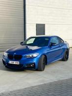 BMW 218D Pack M Performance, Alcantara, Carnet d'entretien, 1355 kg, Bleu