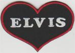 Elvis stoffen opstrijk patch embleem #7, Verzenden, Nieuw, Kleding