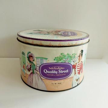 Blikken doos Mackintosh's, Quality Street beschikbaar voor biedingen