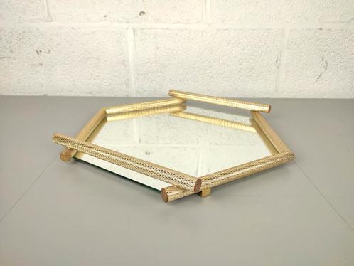 Vintage Hollywood regency stijl dienblad, Huis en Inrichting, Woonaccessoires | Dienbladen, Zo goed als nieuw, Ophalen of Verzenden