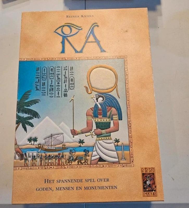 Ra gezelschapsspel, Hobby & Loisirs créatifs, Jeux de société | Jeux de plateau, Comme neuf, Trois ou quatre joueurs, Cinq joueurs ou plus