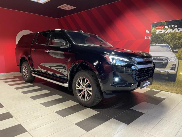 Isuzu D-Max DC - LSX + Hardtop + Trekhaak, Autos, Autos Autre, Entreprise, Intérieur cuir, Peinture métallisée, Diesel, 4 portes