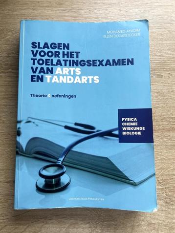 Slagen voor het Toelatingsexamen van Arts, Tandarts... beschikbaar voor biedingen
