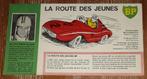 Buvard Jean Graton BP 1961 Route des jeunes Michel Vaillant, Collections, Comme neuf, Autres types, Autres personnages, Enlèvement ou Envoi
