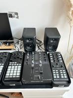 Pioneer djm250 mk2 + 2 kontrol f1 & x1 + Pioneer dm40, DJ-Set, Utilisé, Pioneer