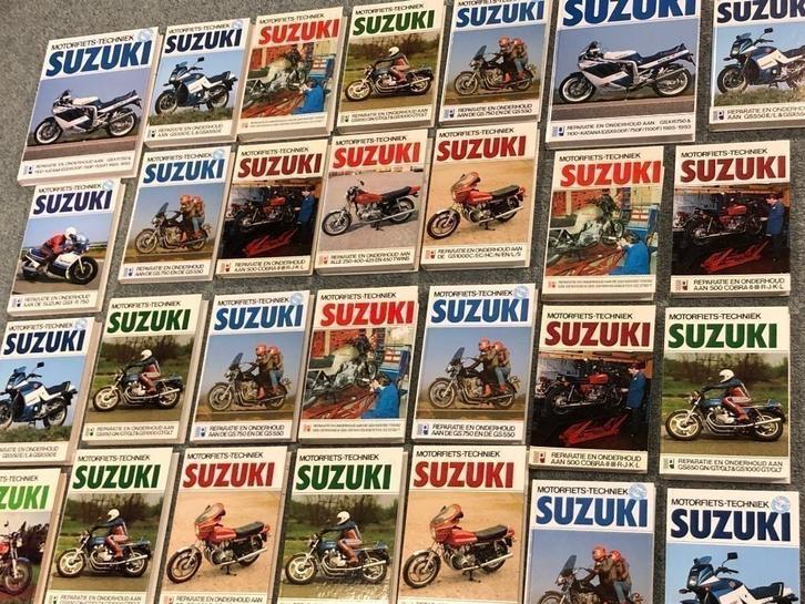SUZUKI werkplaatshandboeken -div. modellen- NEDERLANDSTALIG, Motoren, Handleidingen en Instructieboekjes, Suzuki, Ophalen of Verzenden