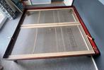 2 persoonsbed 180x200, Huis en Inrichting, Slaapkamer | Bedden, Ophalen, Gebruikt, Bruin