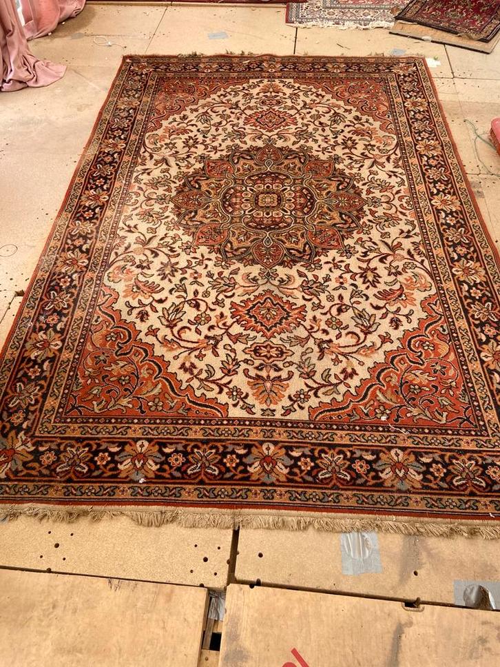 Groot Terbiz tapijt (Tabriz-stijl)– 300x200 cm– handgeknoopt, Huis en Inrichting, Stoffering | Tapijten en Vloerkleden, Gebruikt