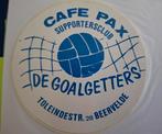 F: sticker Café Pax supporter club de goalgetters Beervelde, Ophalen of Verzenden, Zo goed als nieuw, Bedrijf of Vereniging