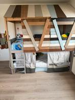 Halfhooslaper Boomhutbed en bureau op wieltjes van Lifetim, Kinderen en Baby's, Kinderkamer | Stapelbedden en Hoogslapers, Ophalen