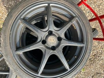 4X 17 inch velgen CSA met band beschikbaar voor biedingen