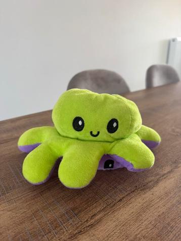 Octopus mood knuffel medium, Kinderen en Baby's, Ophalen of Verzenden, Zo goed als nieuw