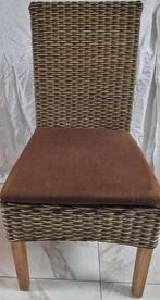 Te koop: 6 terrasstoelen met kussens in zeer goede staat, Ophalen, Gebruikt, Overige materialen, Stoel