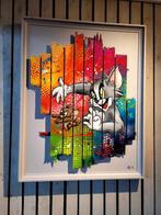 acryl op hout geschilderd. 120cm op 100cm, Antiek en Kunst, Kunst | Schilderijen | Abstract, Ophalen