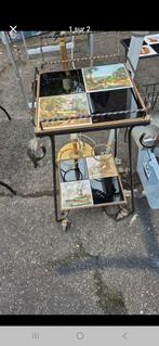 Desserte fer forgé, Maison & Meubles, Tables | Dessertes, Enlèvement, Comme neuf