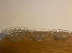 3 slakommen (glas), Ophalen of Verzenden, Zo goed als nieuw, Glas, Kom(men)