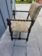 Grote fauteuil in Louis XIII-stijl met gedraaide armen, Ophalen
