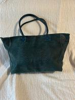 Tote bag en cuir bleu, Enlèvement ou Envoi, Comme neuf, Bleu
