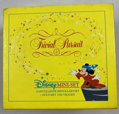 Trivial Pursuit Disney Mini Set Aanvullende Kaartset Parker, Hobby en Vrije tijd, Gezelschapsspellen | Bordspellen, Zo goed als nieuw