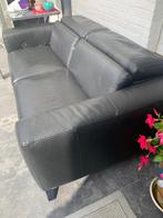 Lederen relaxzetel - salon - electrisch verstelbaar, Huis en Inrichting, Ophalen, Gebruikt, 100 tot 125 cm, Tweepersoons